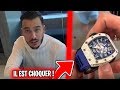 Ref:wxQ8A_DMkhU Jazz offre a laurent une montre a 200 000  ( richard mille )