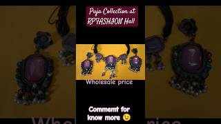 Wholesale price | Jewellery Collection for Puja ? viral jewellery oxidisedjewellery shortsvideo