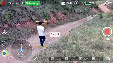 AUTEL NANO PLUS - Testing out the Dynamic Track after firmware update #shortvideo