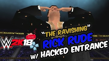 WWE 2K18 PSP, Android/PPSSPP - "The Ravishing" Rick Rude w/ Hacked Entrance