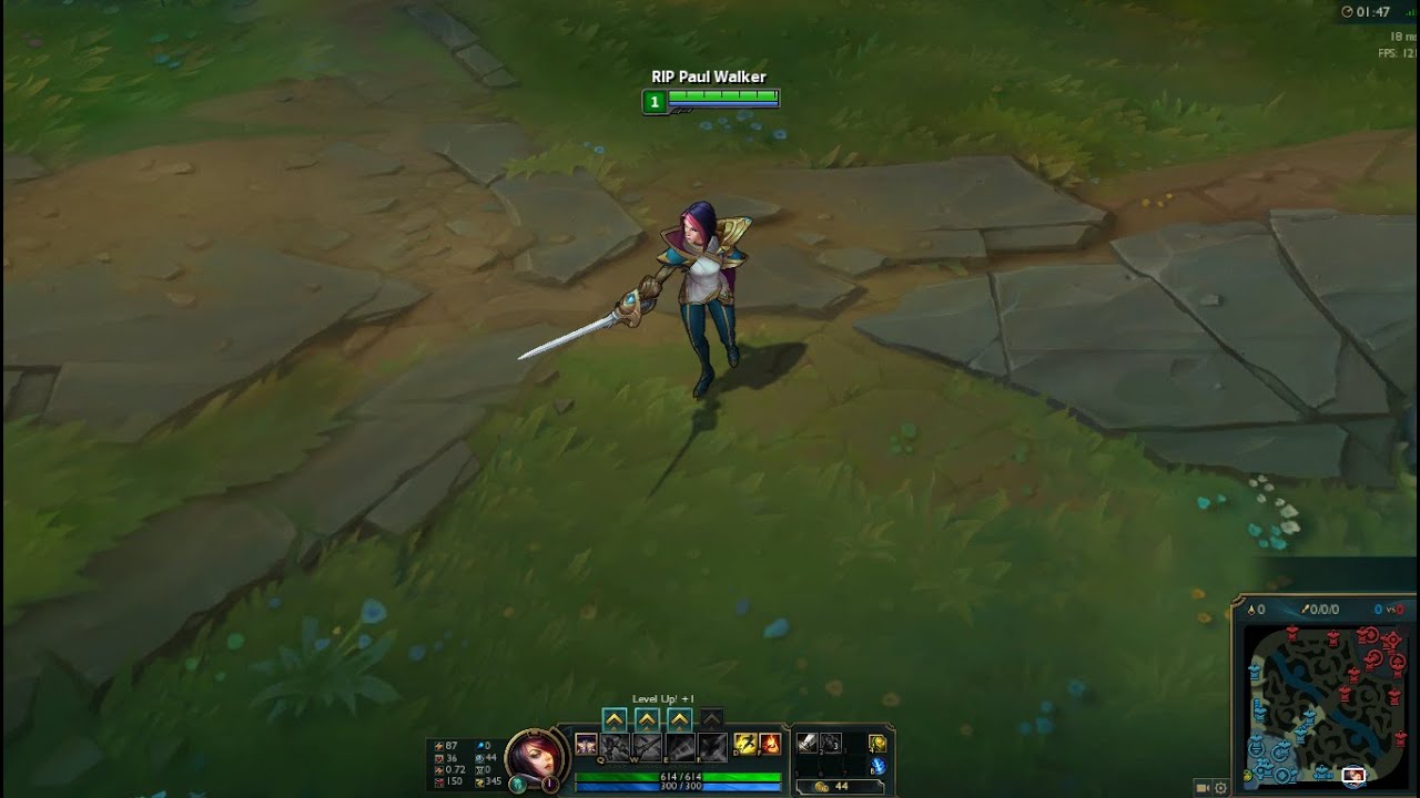 New Fiora Rework - In Game Preview - PBE Server - 5.15 Patch - League