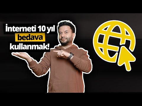 İnterneti 10 yıl boyunca bedava kullanmanın taktiği!