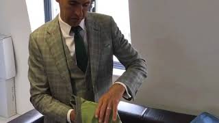 How to Fold a Suit jacket