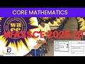 🔥 🔥 WASSCE 2025 Core Mathematics | Question 1 Solved (Full Explanation) | Faraday Jr