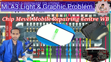 Mi A3 Light & Graphic Problem | All Android Light & Graphic Solutions | #mobile #mobilerepair