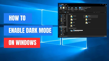 How to Enable Dark Mode in Windows 10 | Easy Step-by-Step Guide
