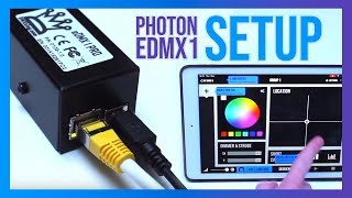 Photon & eDMX1 PRO : Setup tutorial for wireless control