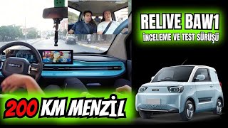 Relive Baw1 Elektrikli Otomobil / 200 km Menzil / #elektrikliotomobil