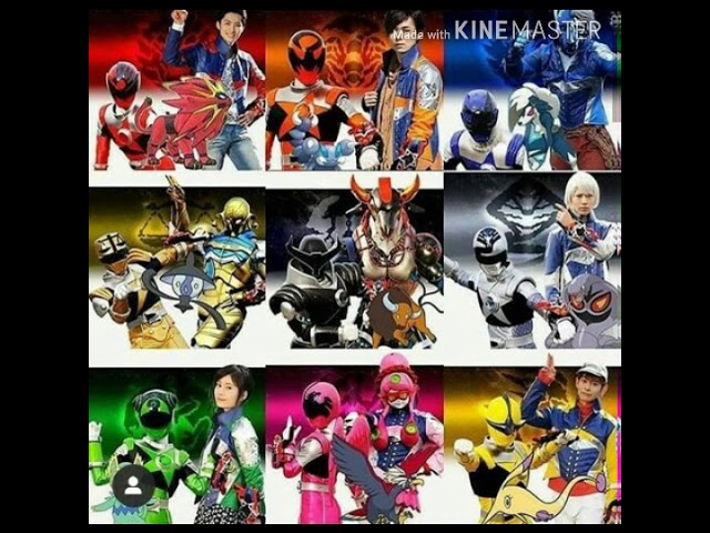 Opening Kyuuranger lucky star class=