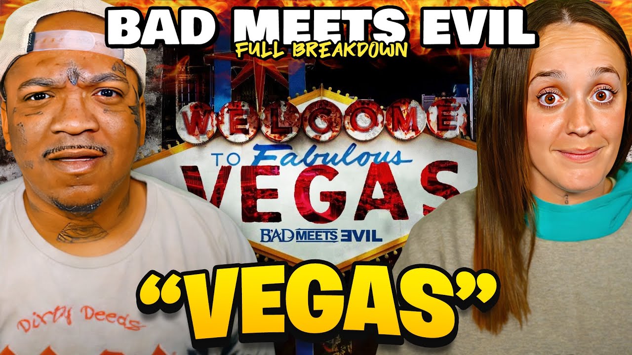 🤯 MY BRAIN HURTS! | Bad Meets Evil - "VEGAS" (Full Breakdown)