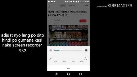 Snippet media brigtness adjust