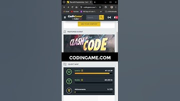 Learn PROGRAMMING Like a Game #website #coding #programming #frontend