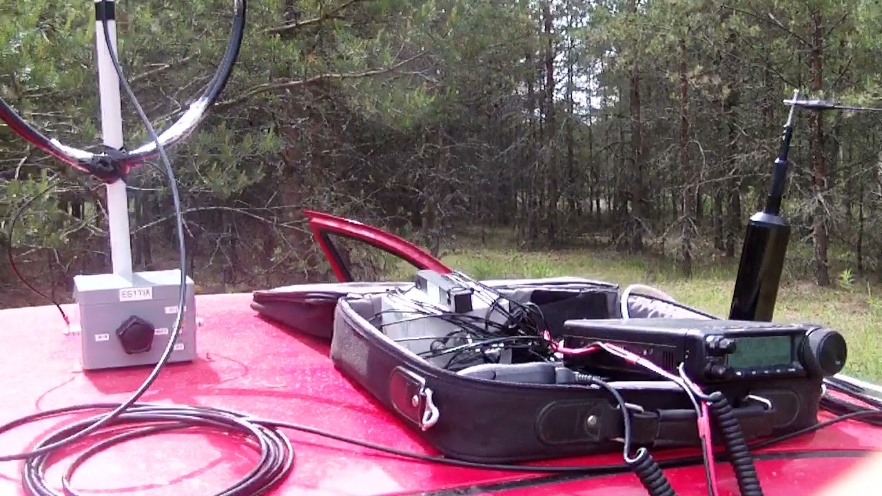 Небольшое сравнение на приём , Long Wire и Magnetic Loop.