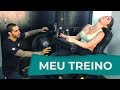 MEU TREINO DE PERNA E ABDÓMEN