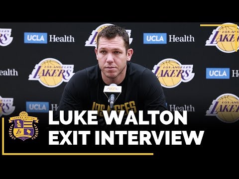 Lakers Exit Interviews 2018: Luke Walton