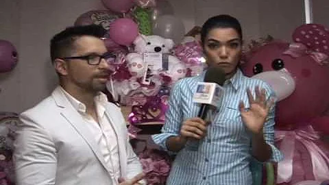 Kerly Ruiz presenta a su hija  Baby Gail en Mas Plus