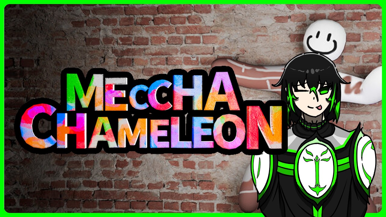 [Meccha Chameleon] MORE HIDING AND PAINTING #vtuber #envtuber