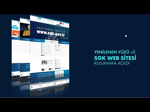 SGK Web Sayfası Yenilendi