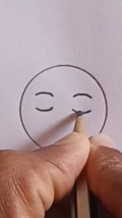 How to draw a Emoji drawing #shorts #drawing #KVH_DRAWING #emoji #easy #beginners