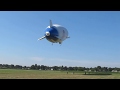 Airship / Zeppelin taking off from Cahokia, Illinois (near St. Louis)