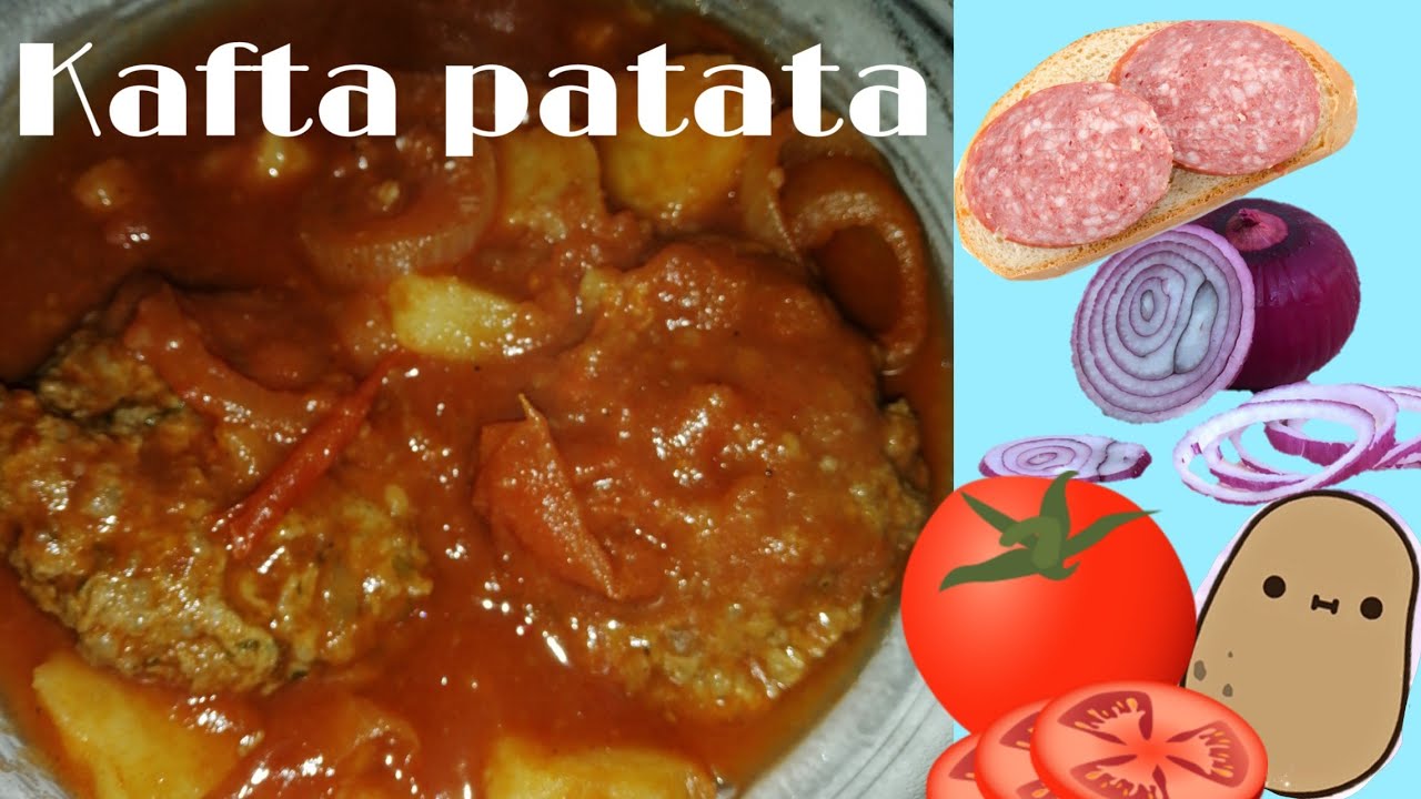Kafta patata(beef with potato) - YouTube