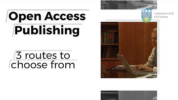 Open Access Publishing Routes