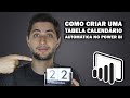 Como Criar uma TABELA CALENDÁRIO AUTOMÁTICA no Power BI