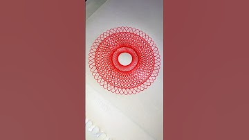This Spirograph Drawing Make Ruler | #shorts #Atik_official #art