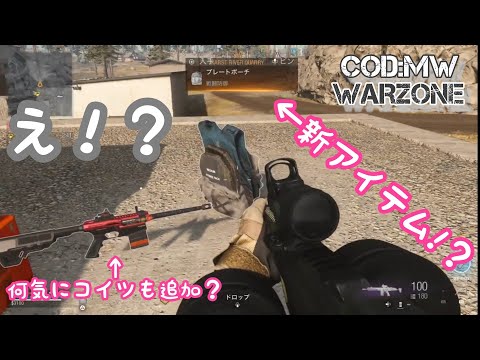 【SF(β)】Call of Duty®: MW 新アプデ 新アイテム『プレートポーチ』