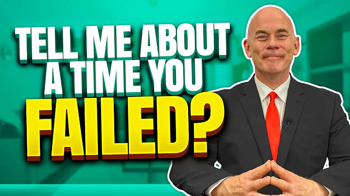 TELL ME ABOUT A TIME YOU FAILED! (Sample Answer to this DIFFICULT BEHAVIORAL INTERVIEW QUESTION!) - DayDayNews