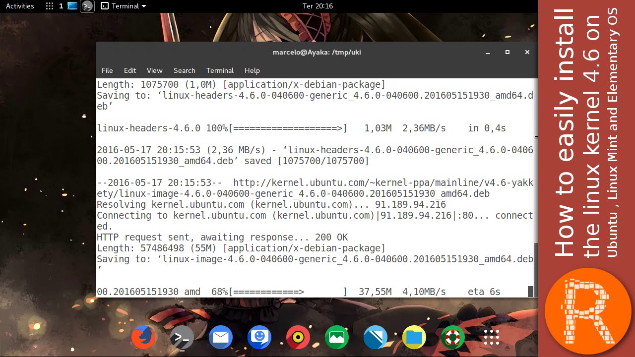 How to easily install the linux kernel 4.6 on Ubuntu , Linux Mint and ...