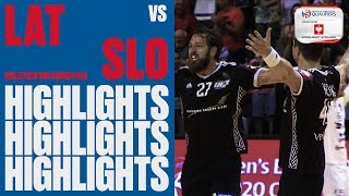 Highlights | Latvia vs Slovenia | Men's EHF EURO 2020 Qualifiers