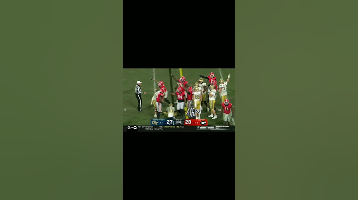 Epic 8-Overtime Comeback: Georgia Bulldogs Stun Georgia Tech 44-42 #georgiabulldogsfootball