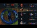 LITERALLY 1 VS 9 ZED ONE SHOT COMBO | WILD RIFT