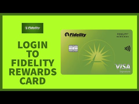 How to Login Fidelity Rewards Card? Fidelity Rewards Card Login to Credit Card Account Access