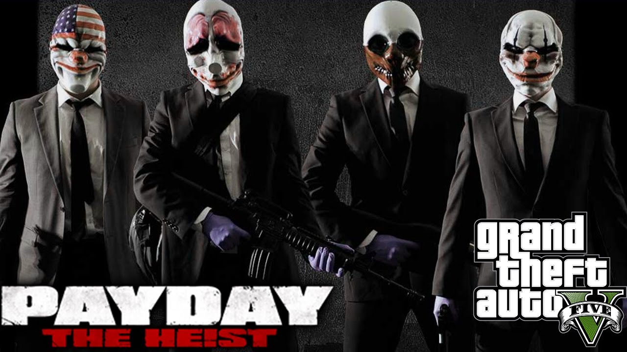 The Payday : A single Player Heist Mod 5.2.6 : Arcade & Cayo Perico Heist – GTA  5 mod