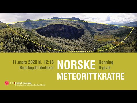 Norske meteorittkratre