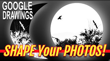 Apply Various Shapes To Mask Your Photos in Google Drawings! It