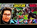 Solarbacca gangplank vs darius top  na diamond  patch 145