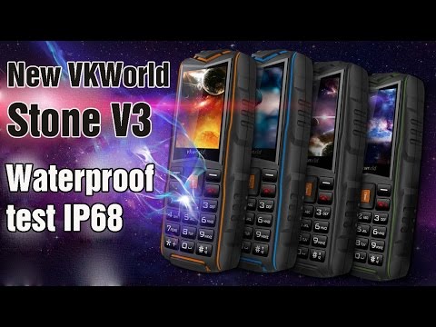 New VKWorld Stone V3 Waterproof test | IP68, 3 SIM cards