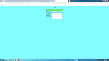 AQA A level computer science NEA pt.5 Admin login test