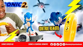 🔵Sonic the Hedgehog Movie 2 Speed R/C - JAKKS PACIFIC | Sonic a Control Remoto