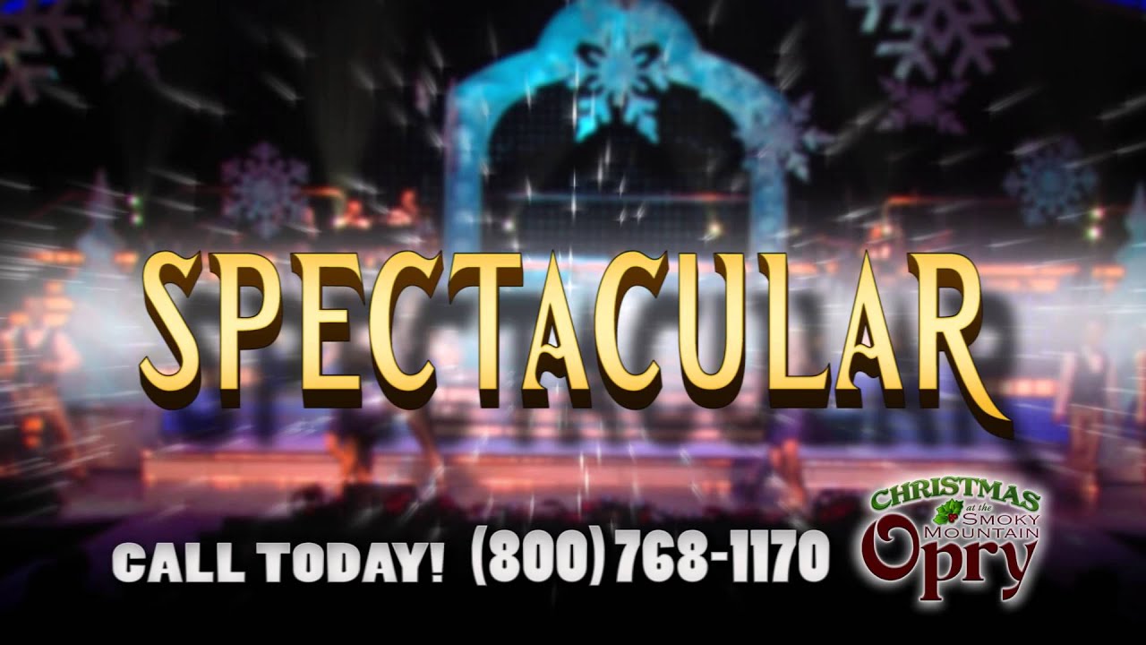 Smoky mountain opry christmas show schedule