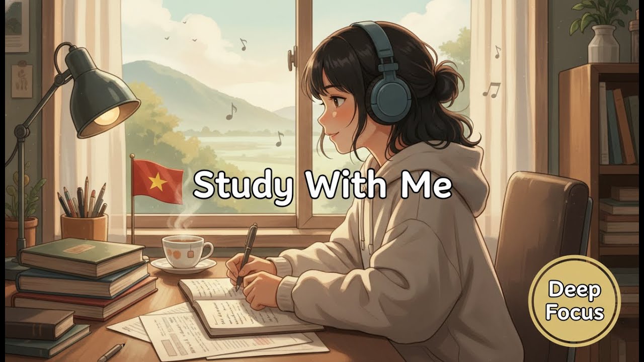 1 HOUR Study With Me at HIDDEN 24 ☕ Magical Piano for Deep Focus