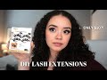 DIY Lash Extensions Trying Out Higu Lash Clusters AFFORDABLE DIY Lash Extensions Trying Out Higu Lash Clusters AFFORDABLE