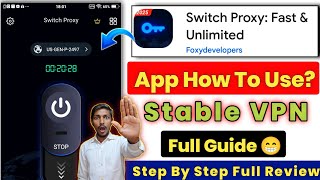 Switch Proxy App Kya Hai? Fast & Unlimited 😱 Full Review | Kaise Use Kare | Safe ya Risky Truth screenshot 1