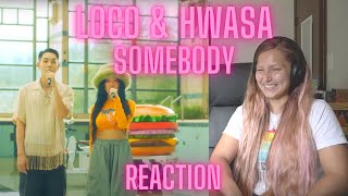 smOoth | 로꼬 (Loco) & 화사 (Hwa Sa) - 'Somebody!' Official Music Video [ENG/CHN] | Reaction