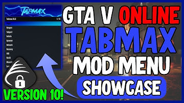 Tabmax Mod Menu v10 Showcase | FREE GTA V Mod Menu | NEW UPDATE! | NEW FEATURES + BIG RECOVERY!