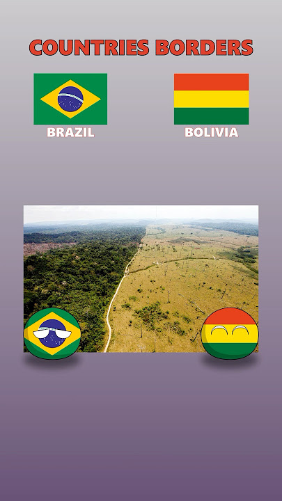 Countries With Unique Borders #countryballs #countries #flags