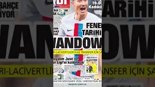 Fenerbahçe'den Tarihi Hamle: Lewandowski